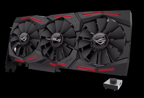 Placa video ASUS NVIDIA GeForce RTX 2070 STRIX A8G, 8GB GDDR6